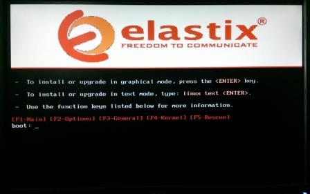 Elastix Installation