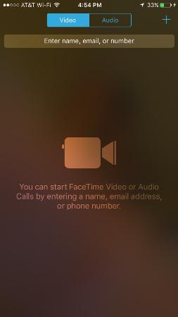 Facetime Screen