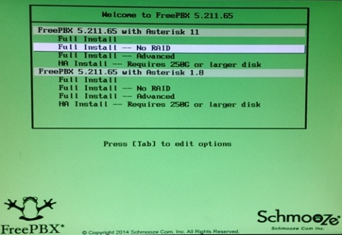 Installing cdr in free pbx fax