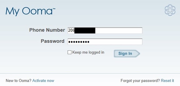 Ooma Login