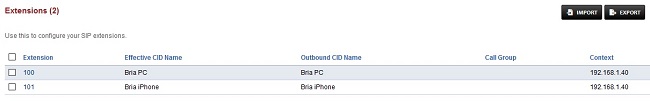 SIP Profiles