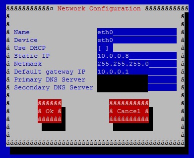 sipXecs Network Settings