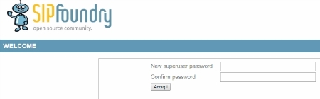 sipXecs Superadmin Password