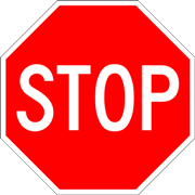 Call Blocking Stop Sign