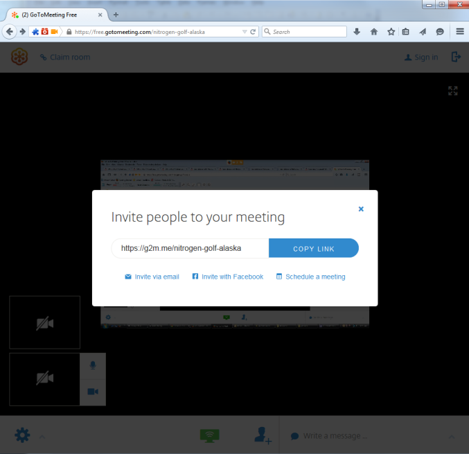 GoToMeeting Invite